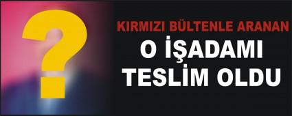 ��ADAMI TESL�M OLDU