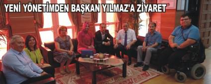 Yeni y�netimden Ba�kan Y�lmaz'a ziyaret