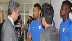 VAL� BARU�'TAN BOLUSPOR'A BA�ARI Z�YARET�