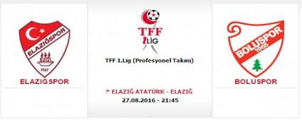 Elaz��-Bolu ma�� 27 A�ustos Cumartesi