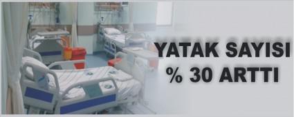 MERKEZ �N�TE'DE YO�UN BAKIM YATAK SAYISI ARTTIRILDI