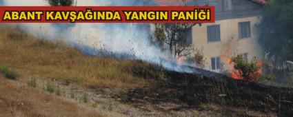 ABANT KAV�A�INDA YANGIN PAN���