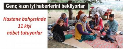Hastane bah�esinde "iyi haber" bekliyorlar