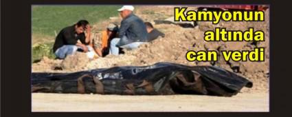 Baraj in�aat�nda hayat�n� kaybetti