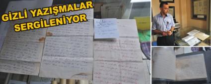 Gizli yaz��malar sergileniyor