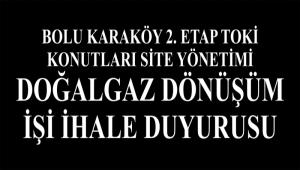 DO�ALGAZ D�N���M ��� �HALE DUYURUSU