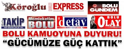KAMUOYUNA �NEMLE DUYURULUR
