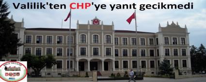 Valilikten CHP'ye Bayramla�ma Yan�t�
