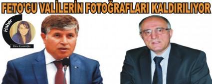 FETO'CU VAL�LER�N FOTO�RAFLARI KALDIRILIYOR