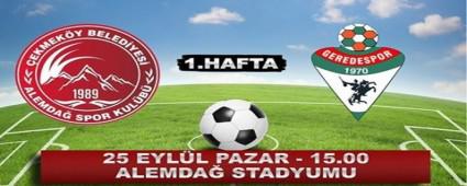 Geredespor �ekmek�y deplasman�nda