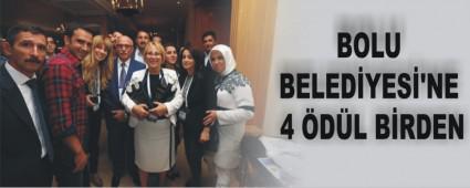 Bolu Belediyesi'ne 4 �d�l birden