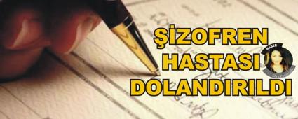 ��ZOFREN HASTASI 300 B�N L�RA DOLANDIRILDI �DD�ASI