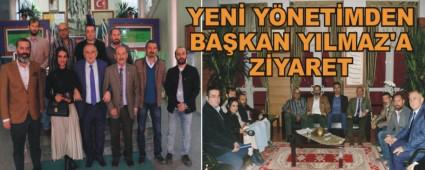 YEN� Y�NET�MDEN BA�KAN YILMAZ'A Z�YARET