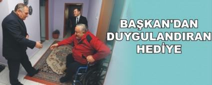 BA�KAN'DAN DUYGULANDIRAN HED�YE