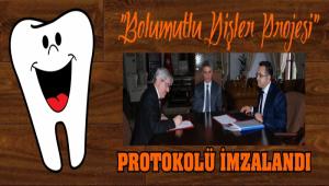 "BOLUMUTLU D��LER PROJES�" PROTOKOL� �MZALANDI
