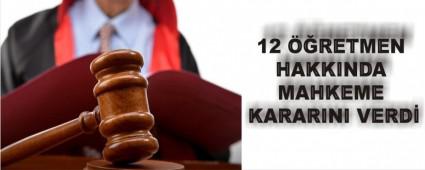 MAHKEME KARARINI VERD�