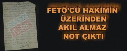 FET�'C� HAK�M�N �ZER�NDEN AKIL ALMAZ NOT �IKTI
