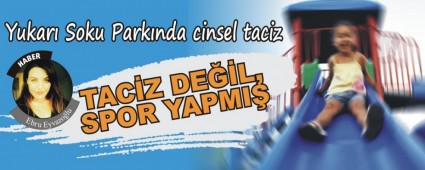 Yukar� Soku Park�nda cinsel taciz