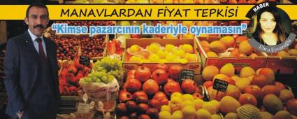 MANAVLARDAN F�YAT TEPK�S�