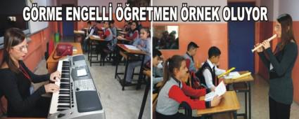 G�RME ENGELL� ��RETMEN �RNEK OLUYOR