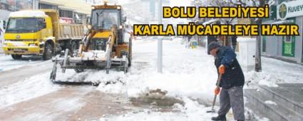 BOLU BELED�YES� KARLA M�CADELEYE HAZIR