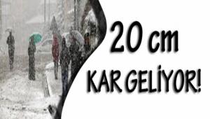 D�KKAT BOLU BU GECE KAR VAR