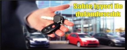 SAHTE ��YER� A�IP, ARABA �ALDILAR