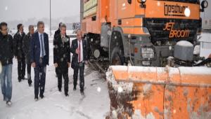 Vali Baru� yol g�venli�i hakk�nda bilgi ald�