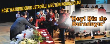 K��E YAZARIMIZ ONUR USTAO�LU, A�B�'N�N KONU�U OLDU