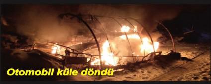 Park halindeki otomobil yand�