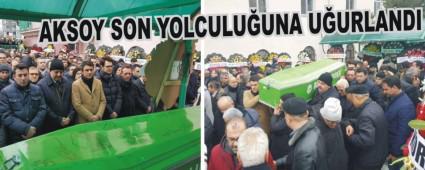 AKSOY SON YOLCULU�UNA U�URLANDI