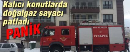 Kal�c� konutlardaki patlama korkuttu