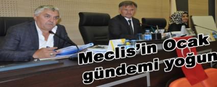 Meclis'in Ocak g�ndemi yo�un