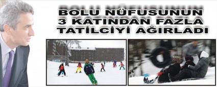 BOLU N�FUSUNUN 3 KATINDAN FAZLA TAT�LC�Y� A�IRLADI