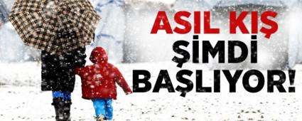 YILIN EN SERT KAR YA�I�I GEL�YOR