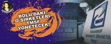 BOLU'DAK� O ��RKETLER� TMSF Y�NETECEK!