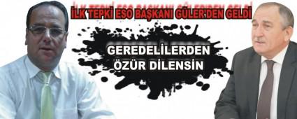�LK TEPK� ESO BA�KANI G�LER'DEN GELD�