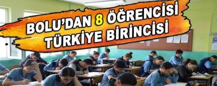 BOLU'DAN 8 ��RENC�S� T�RK�YE B�R�NC�S�
