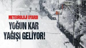 YO�UN KAR YA�I�I GEL�YOR