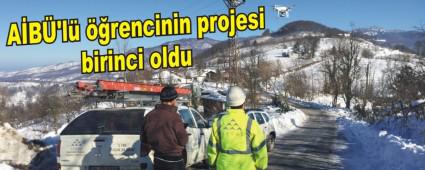 A�B�'l� ��rencinin projesi birinci oldu