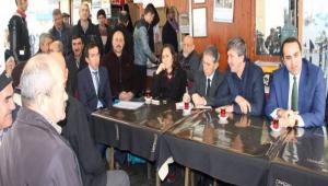 VATANDA�LAR �LE BULU�MA TOPLANTISI YAPILDI