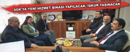 SGK'YA YEN� H�ZMET B�NASI YAPILACAK, ��KUR TA�INACAK