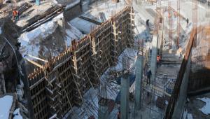 Yeni hizmet binas� in�aat �al��malar� devam ediyor