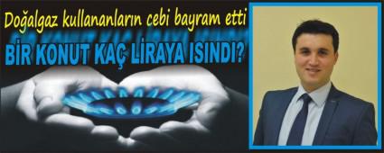 Do�algaz kullananlar�n cebi bayram etti