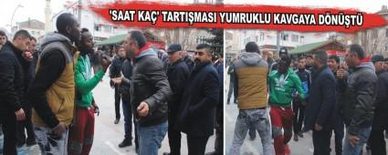 Bolu'da Nijeryal� ��renciler ile vatanda�lar aras�nda tekme tokat kavga