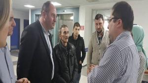 Saim �evik'ten hasta ziyaretleri
