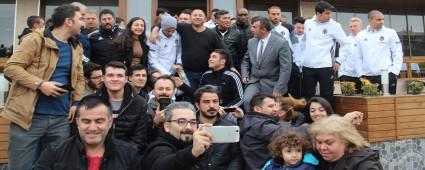 Be�ikta�,Bolu'da mola verdi
