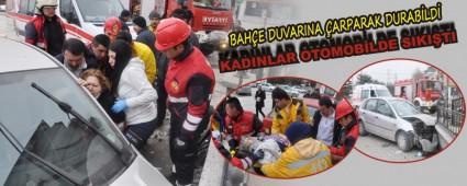 KADINLAR OTOMOB�LDE SIKI�TI