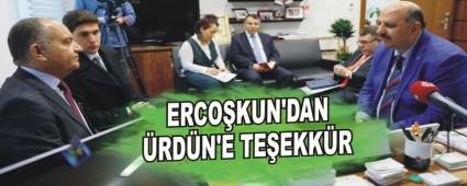 ERCO�KUN'DAN �RD�N'E TE�EKK�R