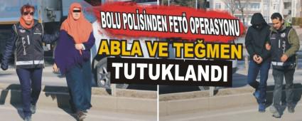 BOLU'DA FET� OPERASYONUNDA 2 K��� TUTUKLANDI
